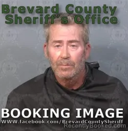 Mugshot of Steven Ross Chenoweth booked in Brevard County, Florida on August 15, 2026