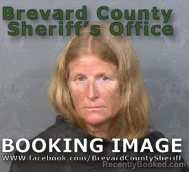 Mugshot of Deborah Sue Walters booked in Brevard County, Florida on August 15, 2026