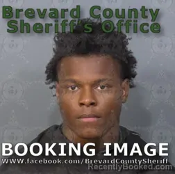 Mugshot of Shaleem Emanuel Johannes booked in Brevard County, Florida on August 15, 2026