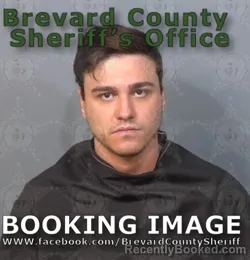 Mugshot of Fabian Jose Castro Pinero booked in Brevard County, Florida on August 15, 2026