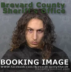 Mugshot of Jiovanni Lucas Carter booked in Brevard County, Florida on August 15, 2026