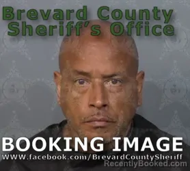 Mugshot of Jose Luis Santana booked in Brevard County, Florida on August 15, 2026