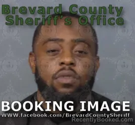 Mugshot of Fred James booked in Brevard County, Florida on August 15, 2026