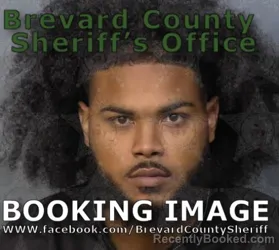 Mugshot of Fabian Kenneth Williams booked in Brevard County, Florida on August 16, 2026