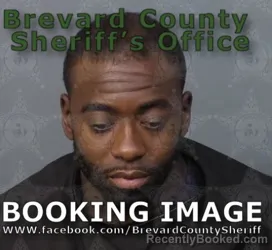 Mugshot of Devon Eric Wells booked in Brevard County, Florida on August 16, 2026