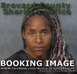 Mugshot of Liberia Love Flahn booked in Brevard County, Florida on August 16, 2026