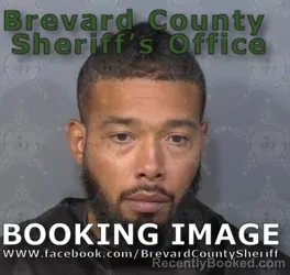 Mugshot of Dajaye Jamaal Jenkins booked in Brevard County, Florida on August 16, 2026