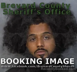 Mugshot of D Angel
 Terry Pugh booked in Brevard County, Florida on August 17, 2026