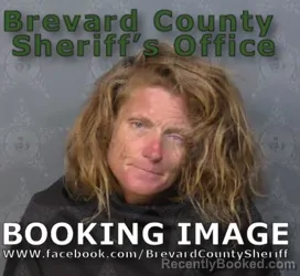 Mugshot of Erica Michelle Crain booked in Brevard County, Florida on August 17, 2026