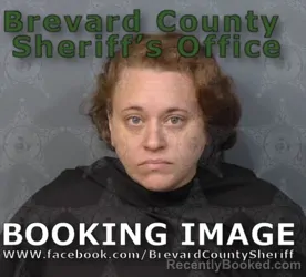 Mugshot of Krysten Michelle Dana booked in Brevard County, Florida on August 17, 2026
