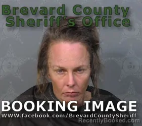 Mugshot of Chrystal Therese Bronzell booked in Brevard County, Florida on August 17, 2026