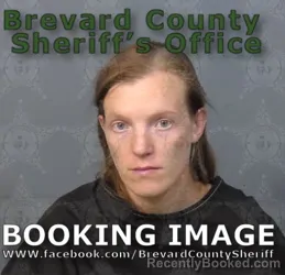 Mugshot of Daria Anika Rustick booked in Brevard County, Florida on August 17, 2026
