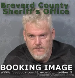Mugshot of Kevin Rex Ross booked in Brevard County, Florida on August 17, 2026