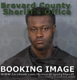 Mugshot of Markobe Jashaun Payton booked in Brevard County, Florida on August 18, 2026