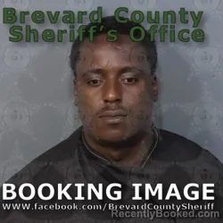 Mugshot of Whingy Stallone Maxis booked in Brevard County, Florida on August 18, 2026