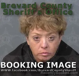 Mugshot of Patricia Ann Webre booked in Brevard County, Florida on August 18, 2026