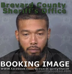 Mugshot of Dajaye Jamaal Jenkins booked in Brevard County, Florida on August 19, 2026