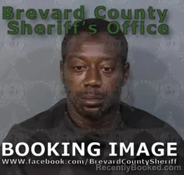 Mugshot of Jerrod Lemar Williams booked in Brevard County, Florida on August 19, 2026