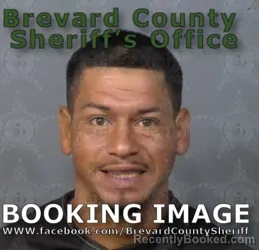 Mugshot of Gustavo Soto booked in Brevard County, Florida on August 19, 2026
