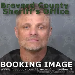 Mugshot of Jimmy Wayne Clanton booked in Brevard County, Florida on August 19, 2026
