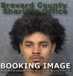 Mugshot of Christopher Joshua Hriciso booked in Brevard County, Florida on August 19, 2026
