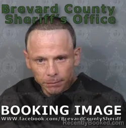 Mugshot of Victor M Gregory booked in Brevard County, Florida on August 19, 2026
