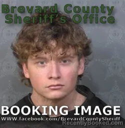 Mugshot of Isaac Ross booked in Brevard County, Florida on August 19, 2026