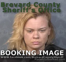 Mugshot of Cherish Lynne Parker booked in Brevard County, Florida on August 20, 2026