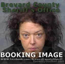 Mugshot of Gina Rebecca Martin booked in Brevard County, Florida on August 20, 2026