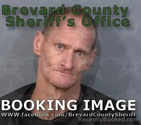 Mugshot of Kristopher Ryan Flynn booked in Brevard County, Florida on August 20, 2026