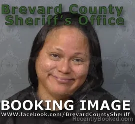 Mugshot of Gianella E Ponce Bonilla booked in Brevard County, Florida on August 20, 2026
