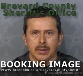 Mugshot of Jeremias Hernandez Mazariegos booked in Brevard County, Florida on August 21, 2026