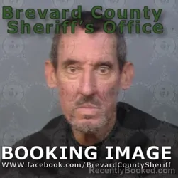 Mugshot of Mike Genne booked in Brevard County, Florida on August 21, 2026