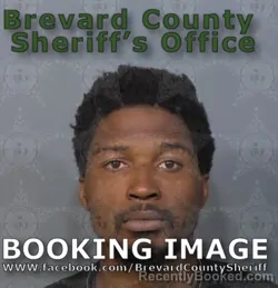 Mugshot of Raheem Tyric Rivers booked in Brevard County, Florida on August 21, 2026