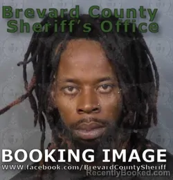 Mugshot of Jamell Da'Shon Sapp booked in Brevard County, Florida on August 21, 2026