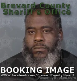 Mugshot of Joel Samuel Brown booked in Brevard County, Florida on August 21, 2026