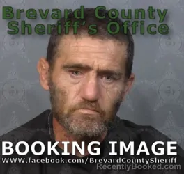 Mugshot of Christopher Wayne Bombriant booked in Brevard County, Florida on August 21, 2026