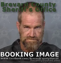 Mugshot of Jonathan Allen Wilcox booked in Brevard County, Florida on August 21, 2026
