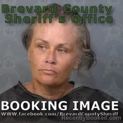 Mugshot of Heather Alexandrea O Donnell booked in Brevard County, Florida on August 21, 2026
