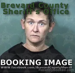 Mugshot of Kimberly Ann Harden booked in Brevard County, Florida on August 22, 2026
