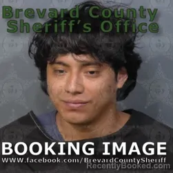 Mugshot of Marvin Lizardo Lopez Villar booked in Brevard County, Florida on August 22, 2026