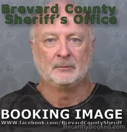 Mugshot of Michael Gerard Haugh booked in Brevard County, Florida on August 22, 2026