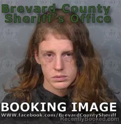 Mugshot of Ashly Nichole Seymour booked in Brevard County, Florida on August 22, 2026