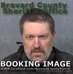 Mugshot of Clayton Danial Syme booked in Brevard County, Florida on August 22, 2026