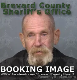 Mugshot of Carl Wayne Witt booked in Brevard County, Florida on August 22, 2026