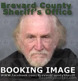 Mugshot of David Leon Newham booked in Brevard County, Florida on August 22, 2026