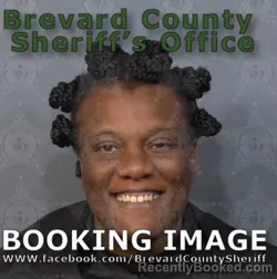 Mugshot of Evony Shante Wilson booked in Brevard County, Florida on August 22, 2026