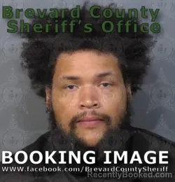 Mugshot of Bryan Julian Martinez booked in Brevard County, Florida on August 22, 2026