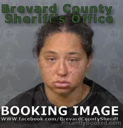 Mugshot of Savannah Gardner booked in Brevard County, Florida on August 22, 2026