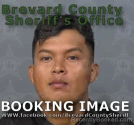 Mugshot of Cristhoper Jean Carlos Carranza booked in Brevard County, Florida on August 22, 2026